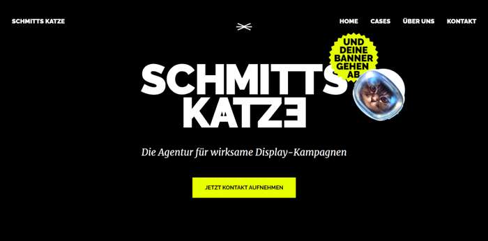 Homepage Schmitts Katze